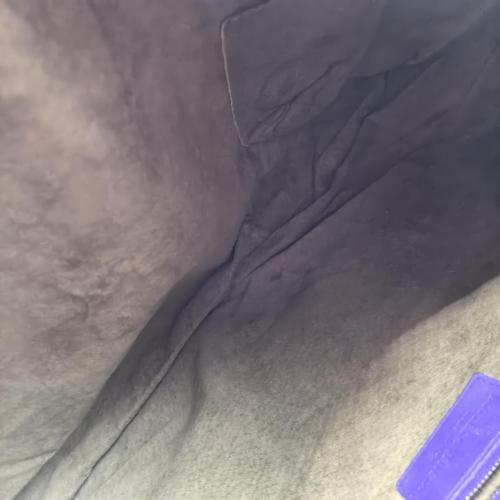 Bottega Veneta Purple Intrecciato Leather Handbag photo 4