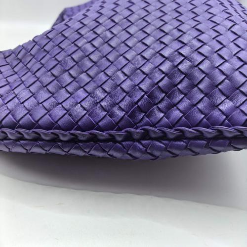 Bottega Veneta Purple Intrecciato Leather Handbag photo 5