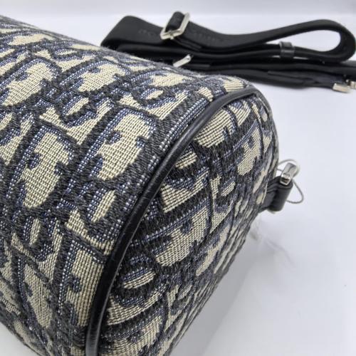 Christian Dior Oblique Canvas Barrel Messenger Bag photo 2