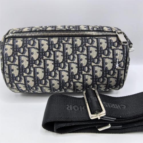 Christian Dior Oblique Canvas Barrel Messenger Bag photo 5