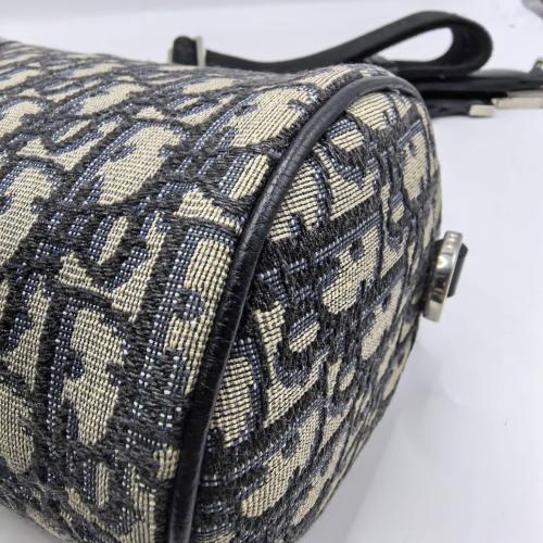 Christian Dior Oblique Canvas Barrel Messenger Bag photo 7
