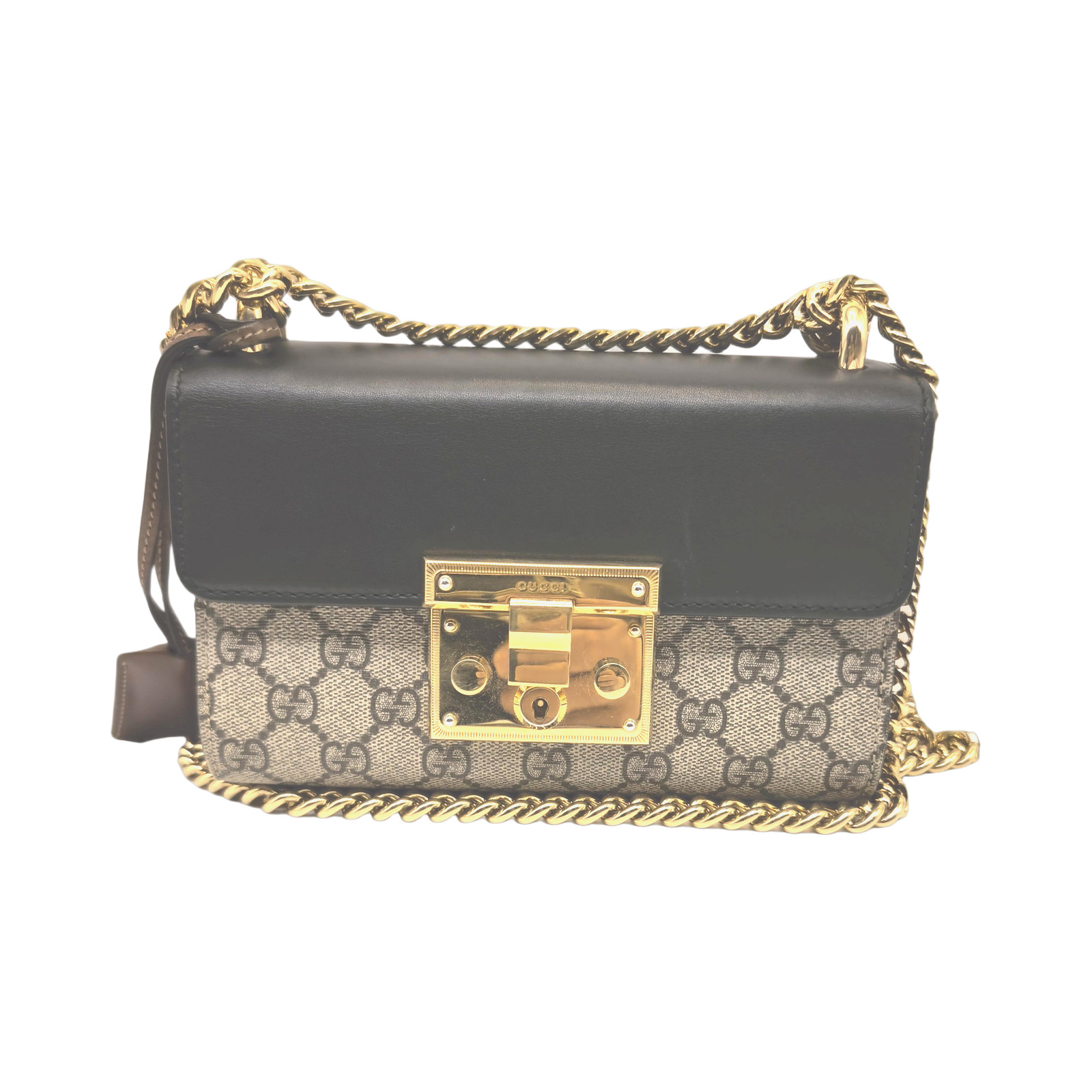 Gucci Padlock GG Supreme Crossbody Bag