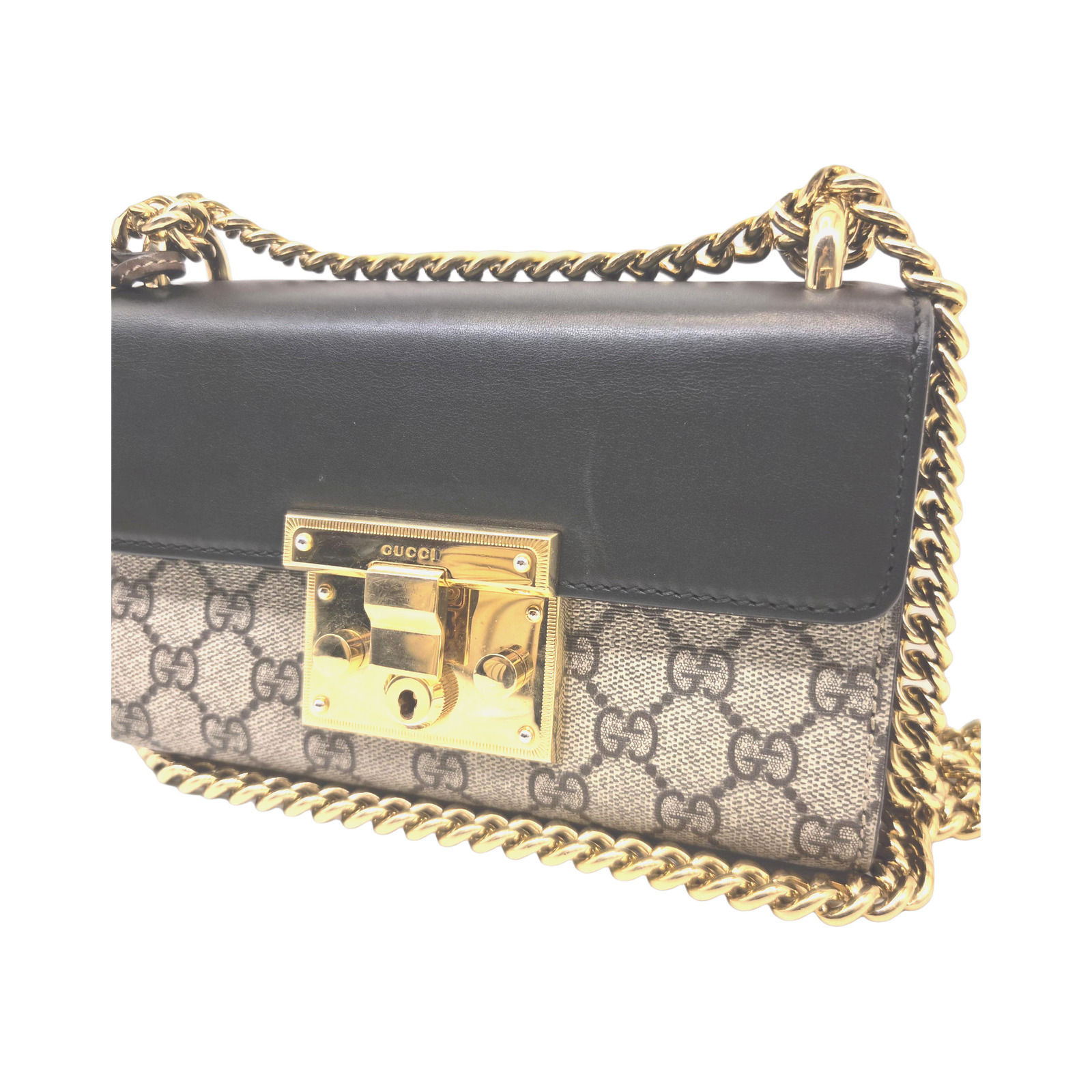Gucci Padlock GG Supreme Crossbody Bag photo 2