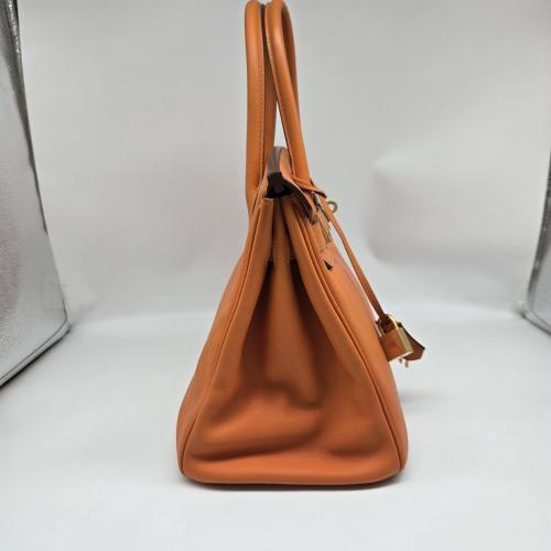 Hermès Birkin Gold-tone Leather Handbag photo 5