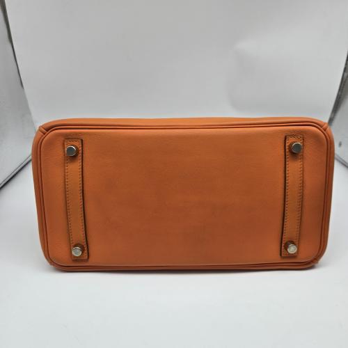 Hermès Birkin Gold-tone Leather Handbag photo 6