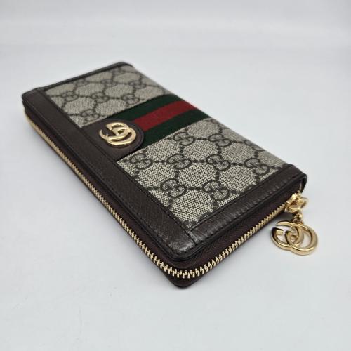 Gucci GG Supreme Zip Around Wallet photo 2