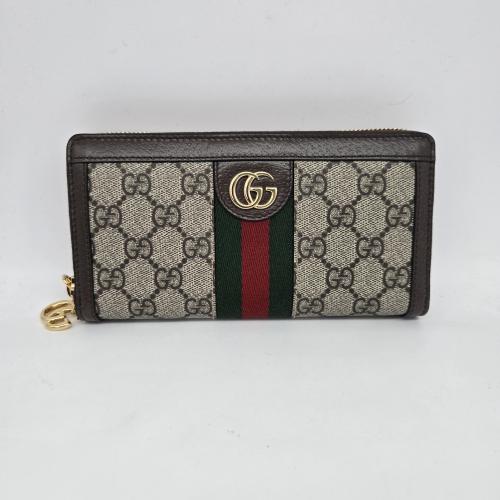Gucci GG Supreme Zip Around Wallet photo 5