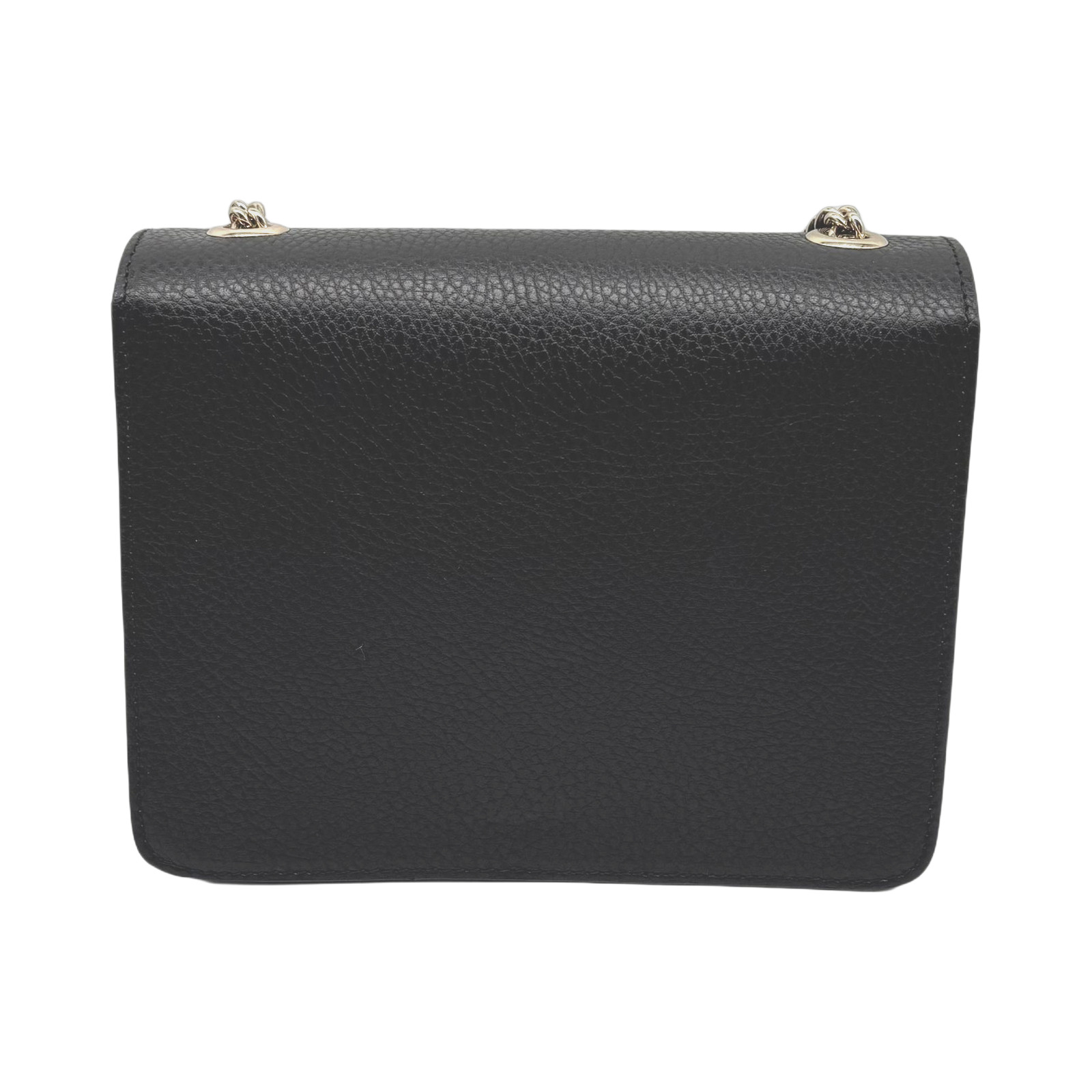 Gucci Black Leather Dollar Calfskin Interlocking G Crossbody Bag photo 2