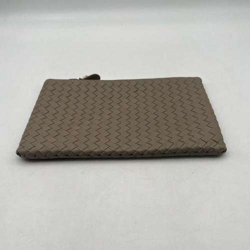 Bottega Veneta Intrecciato Leather Document Case In Grey photo 7