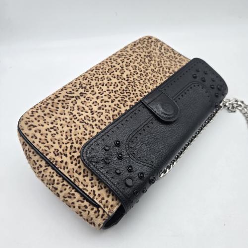 Bottega Veneta Leopard Print Pony Hair Shoulder Bag photo 5