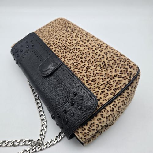 Bottega Veneta Leopard Print Pony Hair Shoulder Bag photo 7