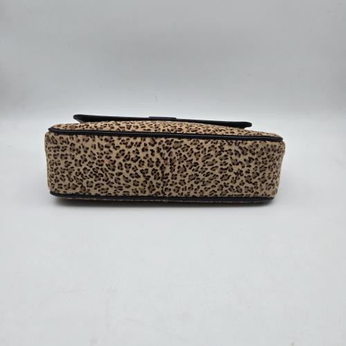 Bottega Veneta Leopard Print Pony Hair Shoulder Bag photo 8