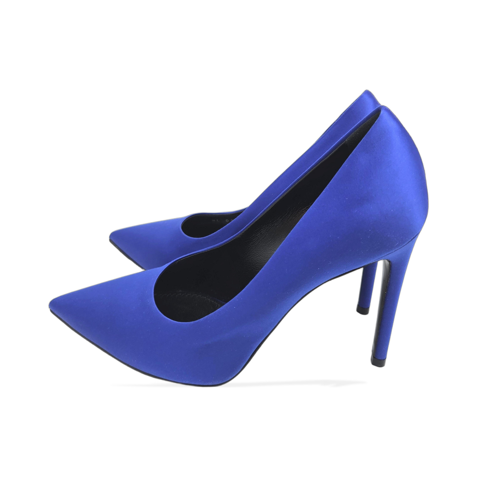 Louis Vuitton Blue Satin Call Back Pumps photo 4