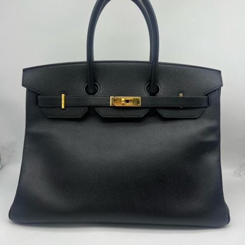 Hermès Birkin / Kelly — Black, 35cm