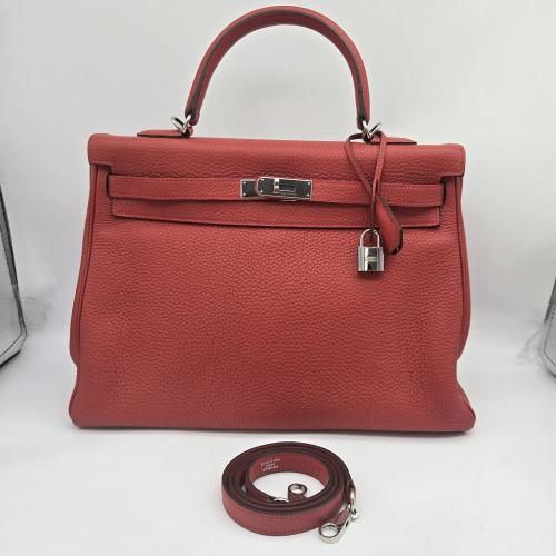 Hermès Birkin / Kelly — Red, 30cm
