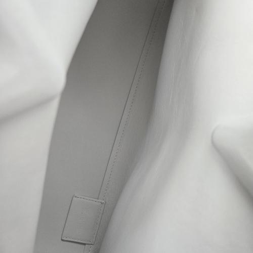 Bottega Veneta White Leather The Point Bag photo 7