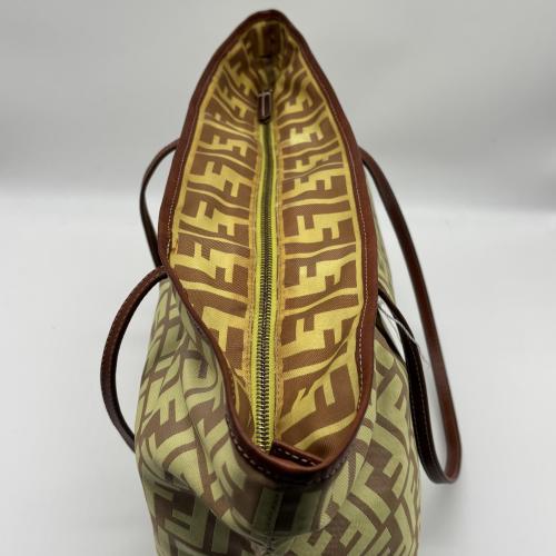 Fendi Zucca Logo Pattern Tote Bag photo 8