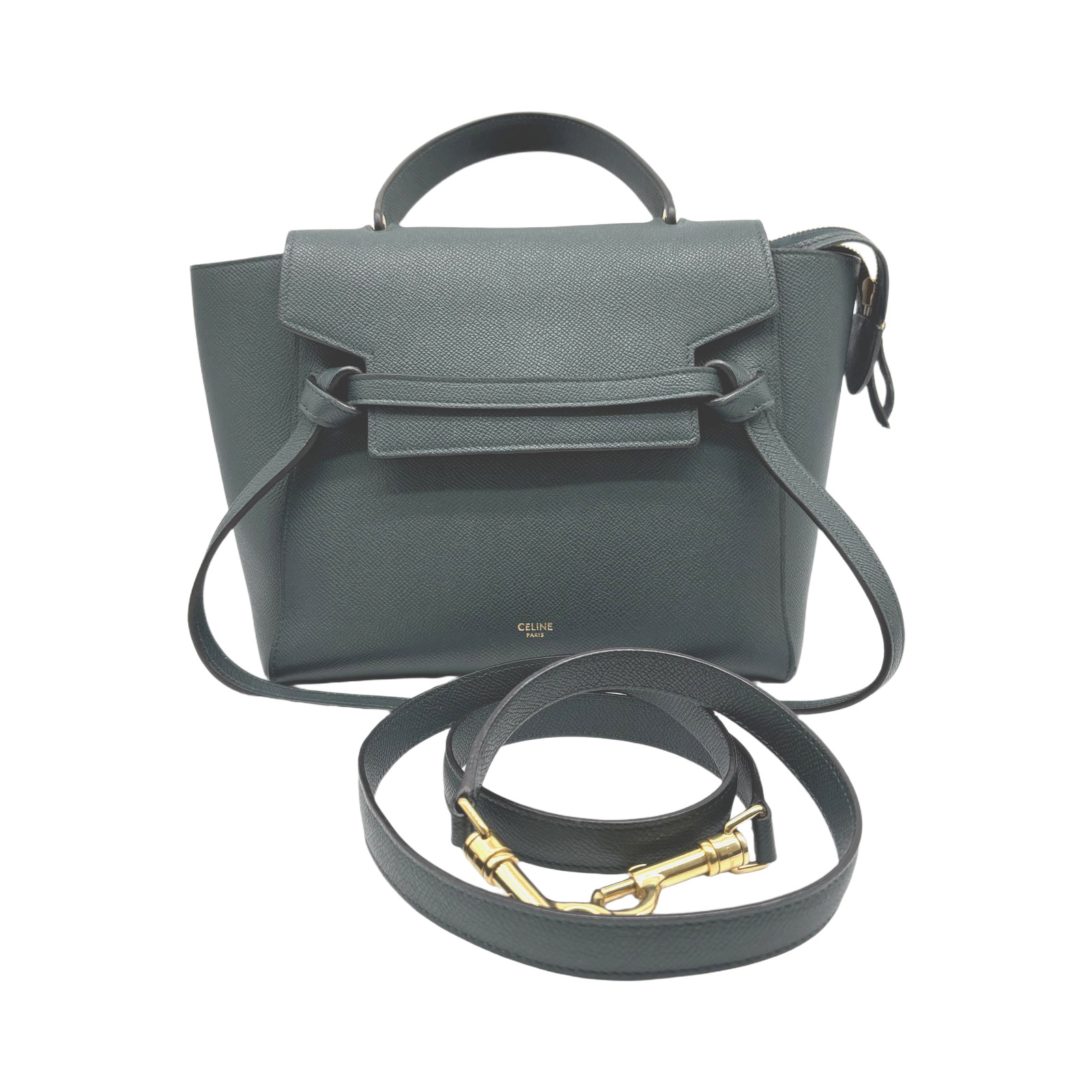 Celine Grained Calfskin Belt Bag