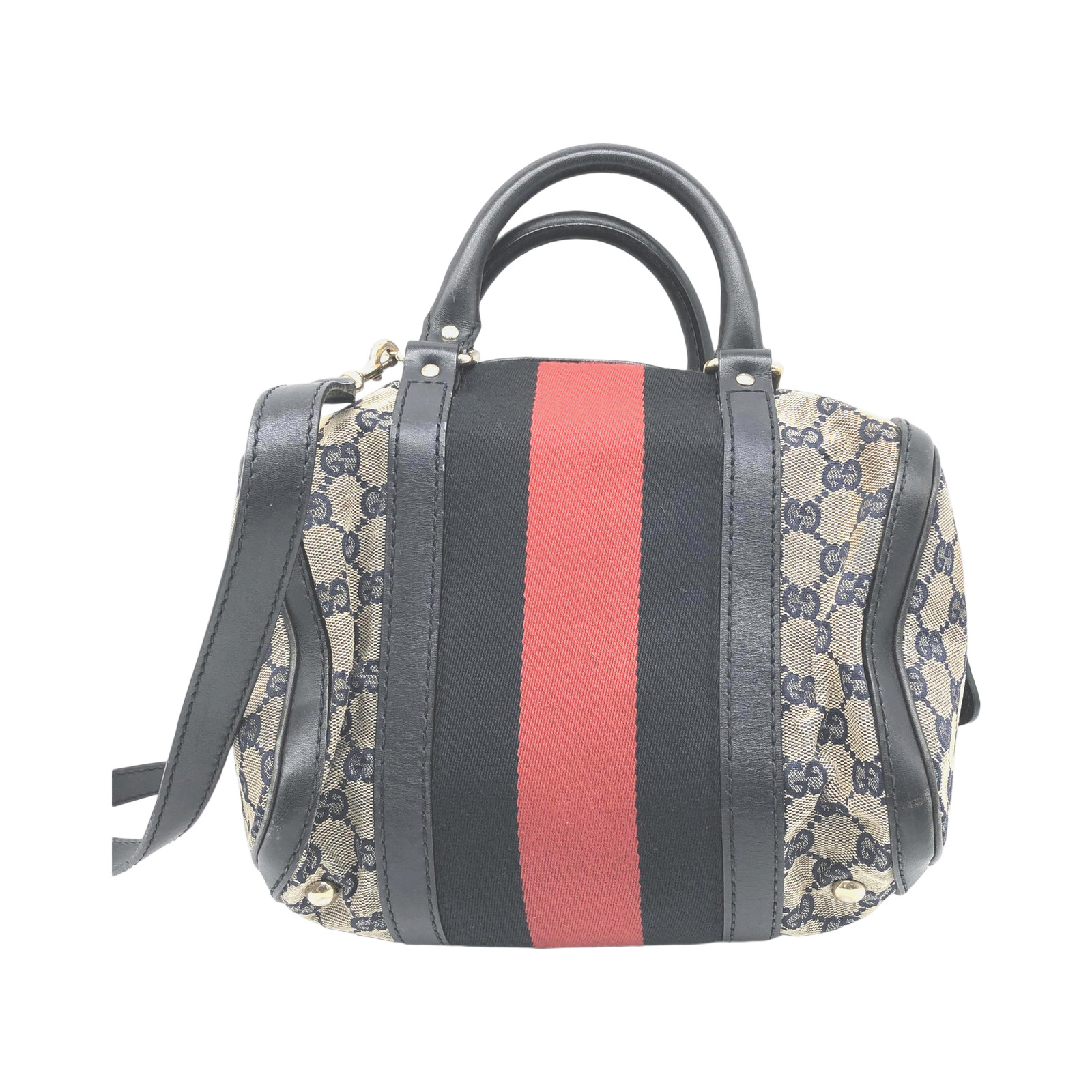 Gucci GG Canvas Web 2way Bag photo 2