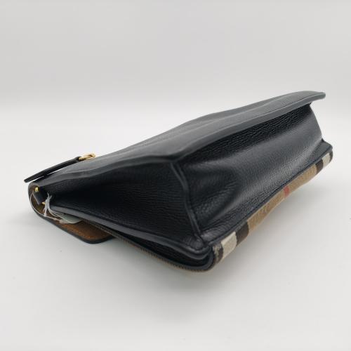 Burberry House Check Canvas And Leather Crossbody Bag photo 4