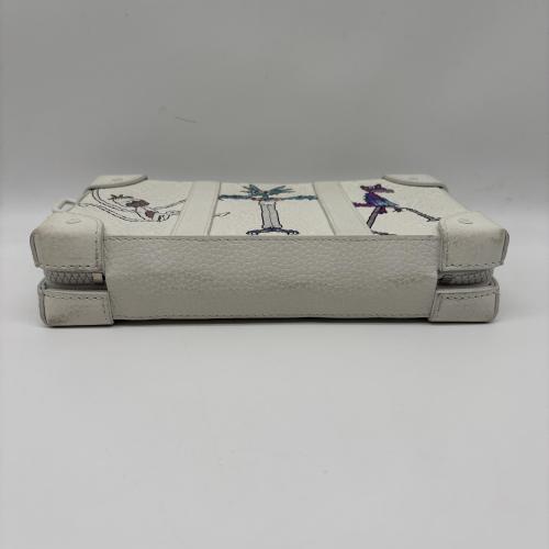 Louis Vuitton White Leather Trunk Crossbody Bag photo 3