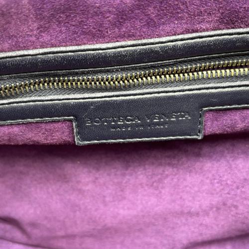Bottega Veneta Black Intrecciato Leather Handbag photo 5