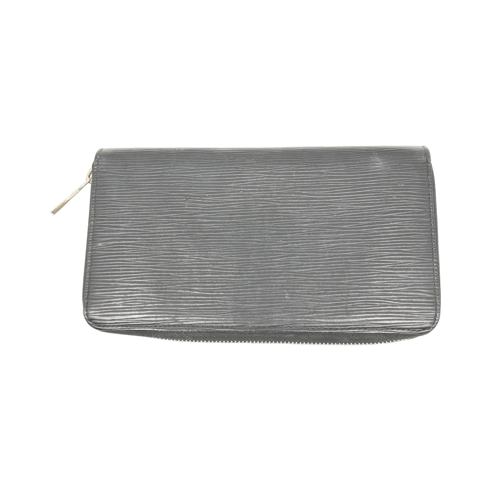 Louis Vuitton Black Epi Leather Zippy Wallet