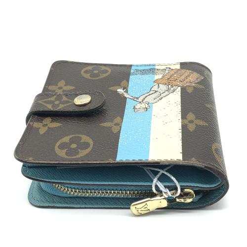 Louis Vuitton Monogram Groom Compact Zip Wallet photo 5