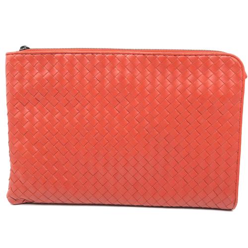 Bottega Veneta Intrecciato Leather Clutch Bag