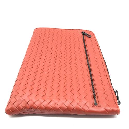 Bottega Veneta Intrecciato Leather Clutch Bag photo 4