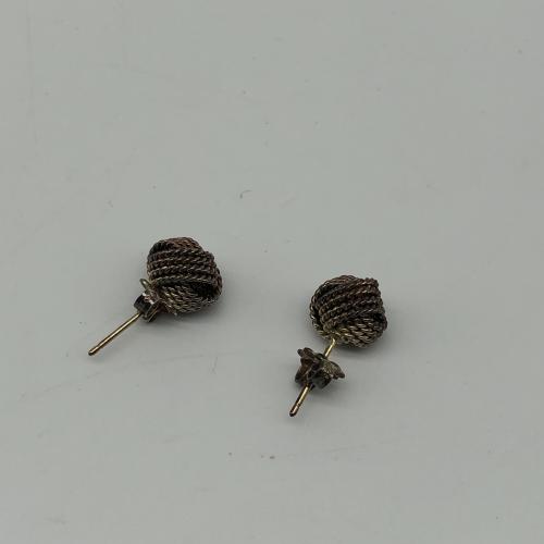 Tiffany & Co. Sterling Silver Twist Knot Earrings photo 2