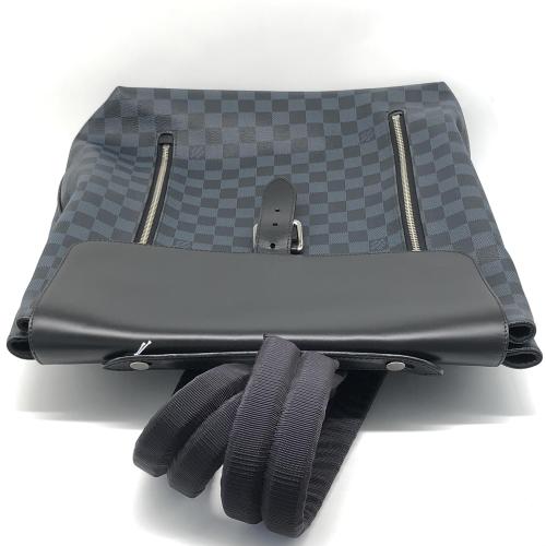 Louis Vuitton Damier Cobalt Leather Backpack photo 5