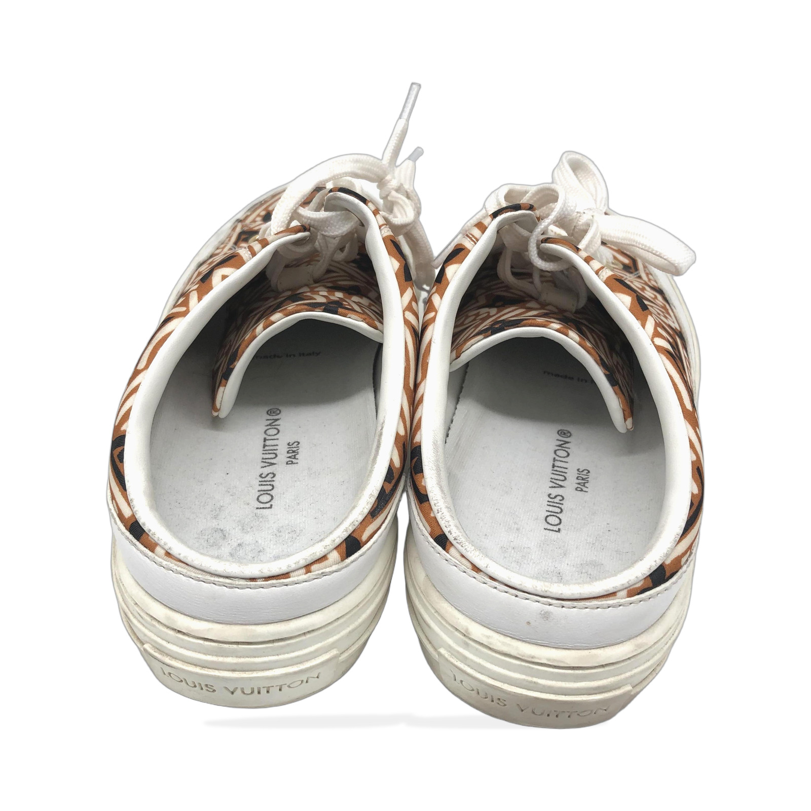 Louis Vuitton Crafty Stellar Printed Sneakers In Brown photo 4