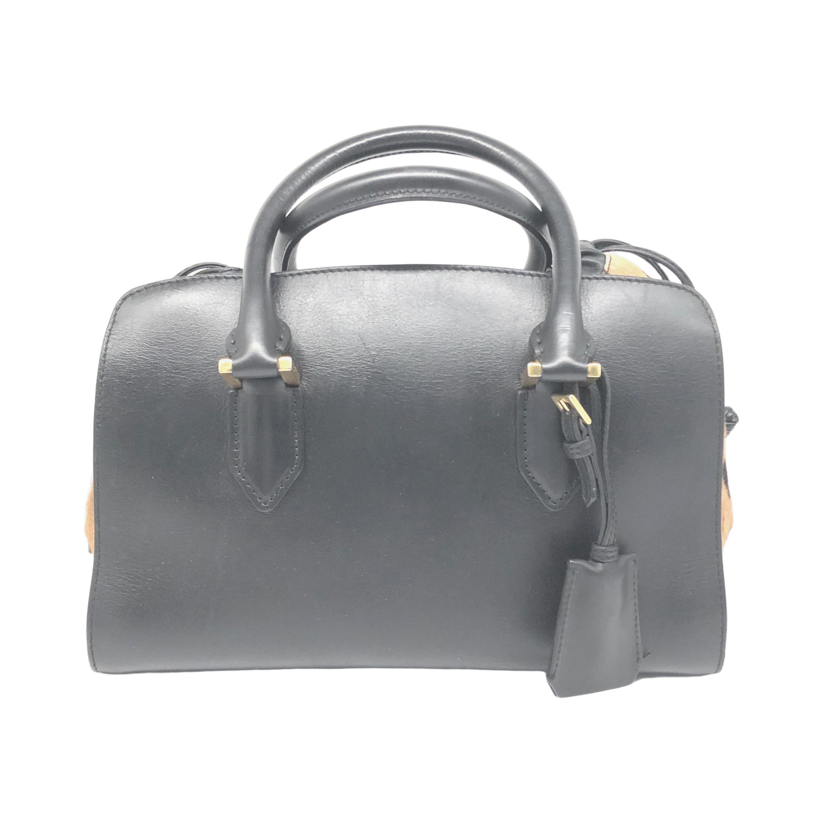 Burberry Prorsum Leather Calf Hair Dinton Small Satchel photo 2