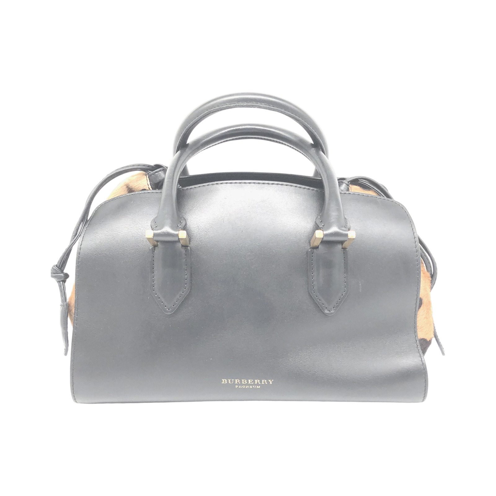Burberry Prorsum Leather Calf Hair Dinton Small Satchel photo 3