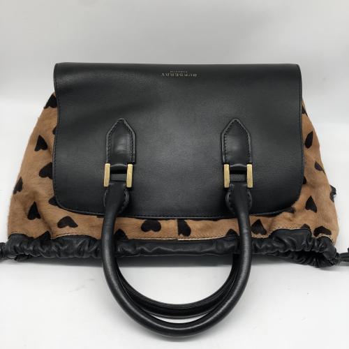 Burberry Prorsum Leather Calf Hair Dinton Small Satchel photo 5