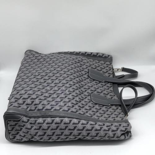Goyard Grey Goyardine Voltaire Tote Bag photo 6