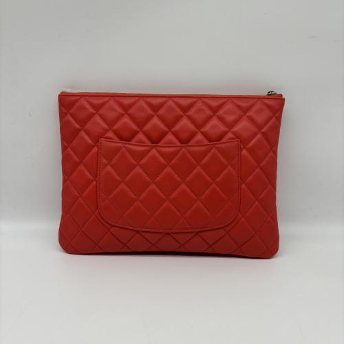 Chanel Matelasse Quilted Coco Mark Clutch photo 2