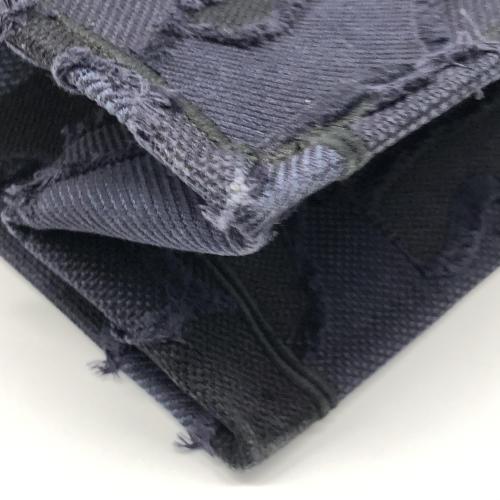 Christian Dior Navy Blue Camouflage Embroidered Canvas Book Tote Bag photo 7