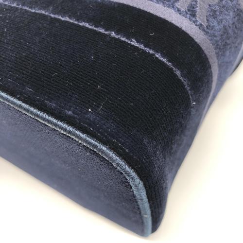 Christian Dior Blue Velvet Vanity Case With Logo photo 7