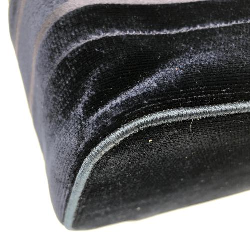 Christian Dior Blue Velvet Vanity Case With Logo photo 8