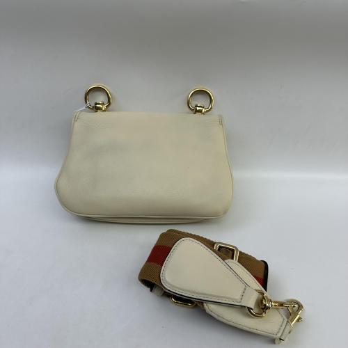 Gucci White Leather Blondie Shoulder Bag photo 3