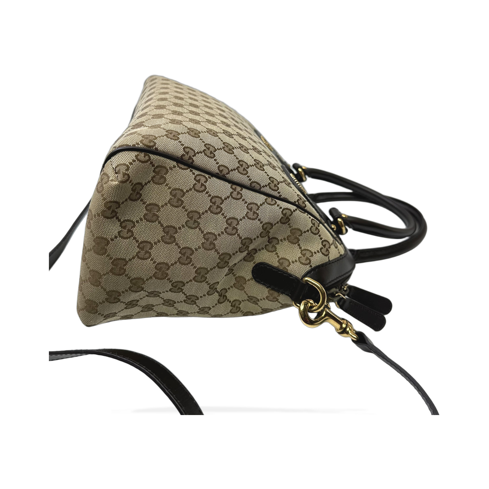 Gucci GG Canvas Scarlett Satchel photo 4