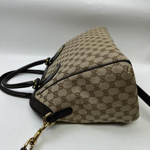 Gucci GG Canvas Scarlett Satchel photo 5