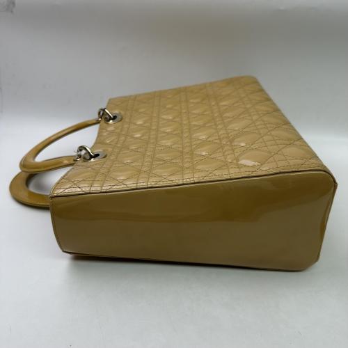 Christian Dior Cannage Patent Leather Handbag photo 5