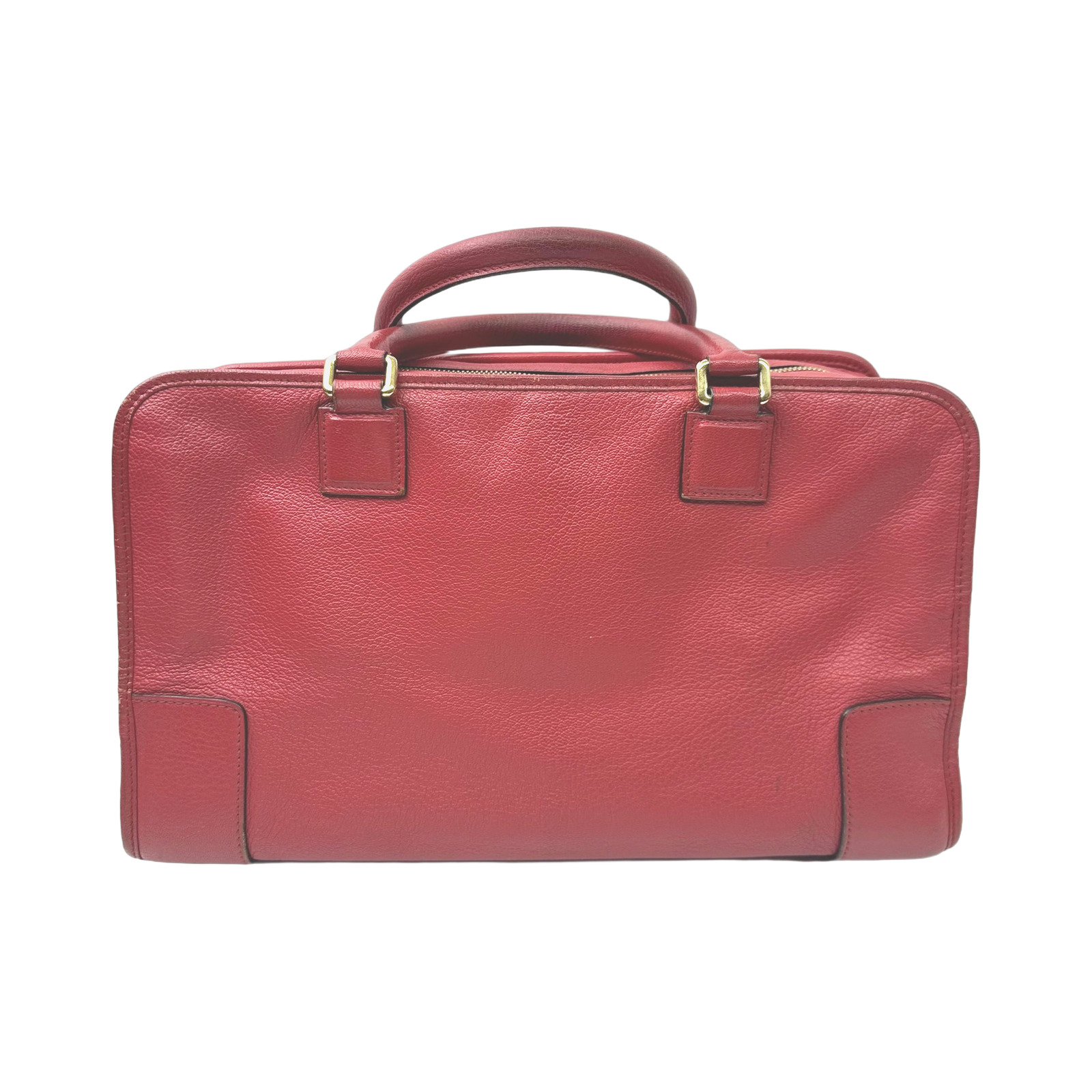 Loewe Red Leather Amazona Handbag photo 2