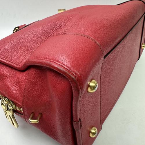 Loewe Red Leather Amazona Handbag photo 7
