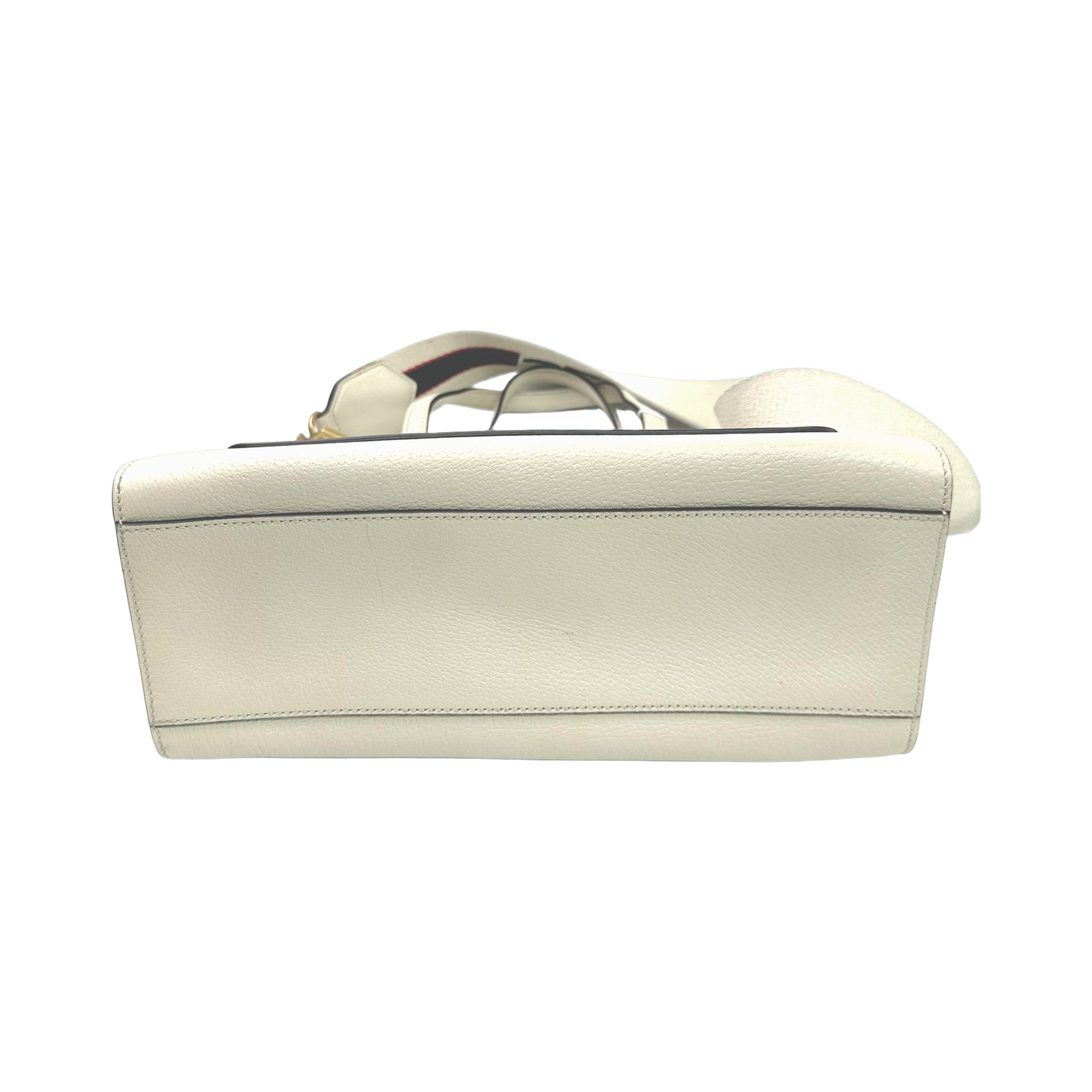 Gucci White Leather Butterfly 2way Bag photo 3