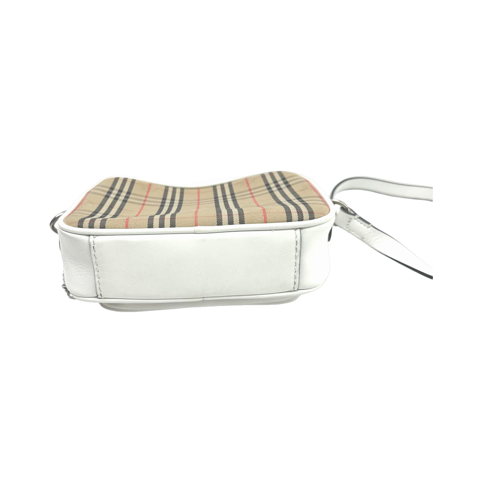 Burberry Beige Check Crossbody Bag photo 3