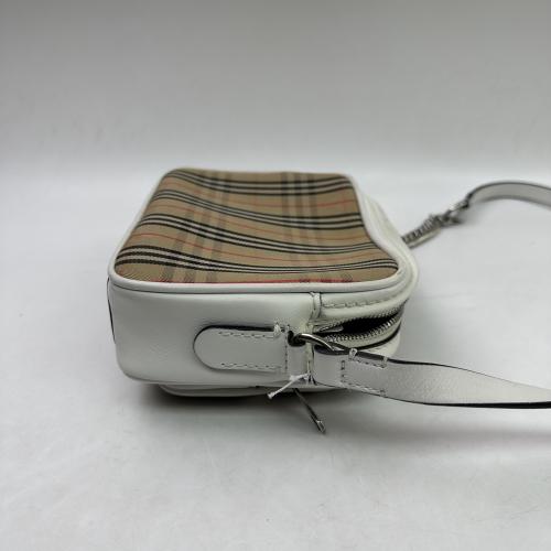 Burberry Beige Check Crossbody Bag photo 5